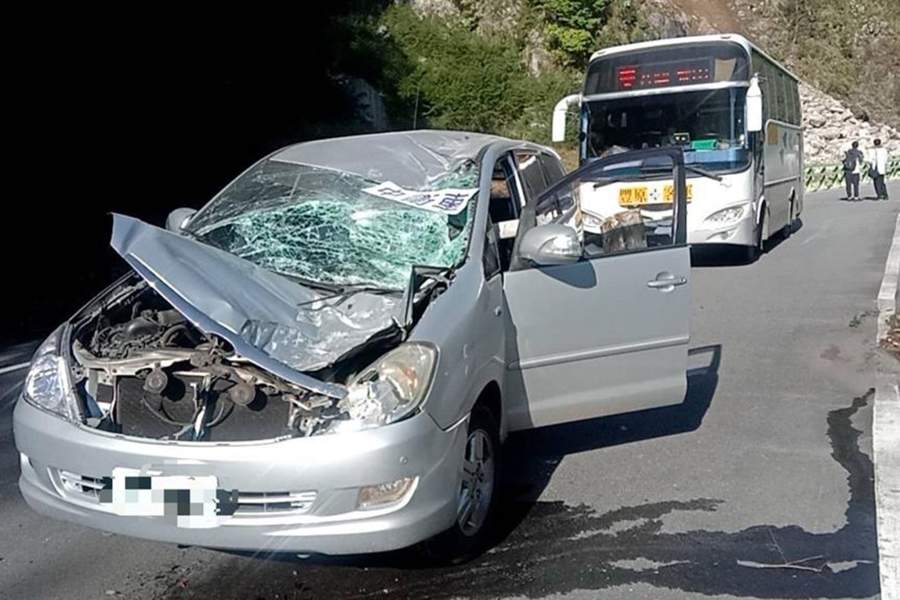 Последствия землетрясения на Тайване