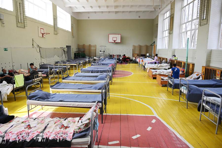 Пик паводка в Оренбурге