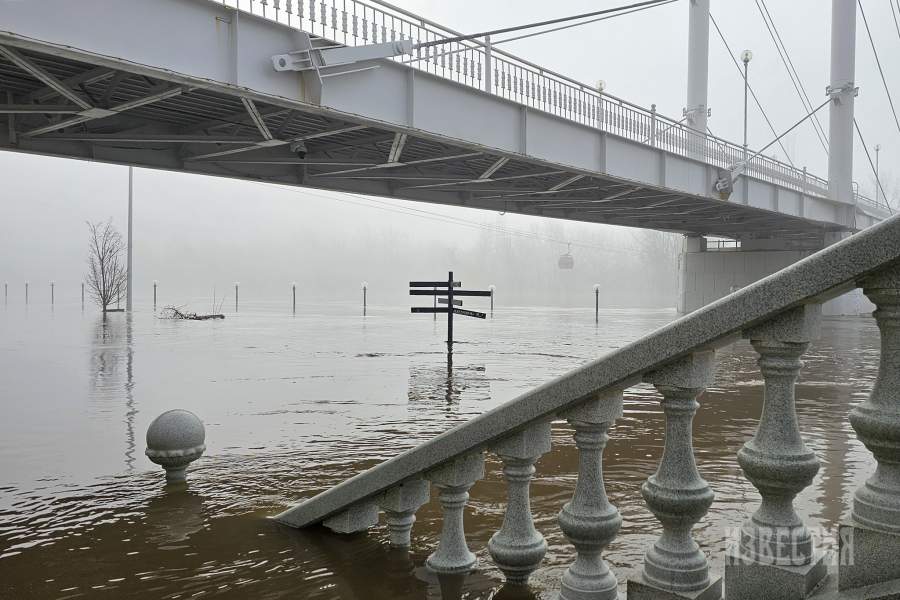 Пик паводка в Оренбурге