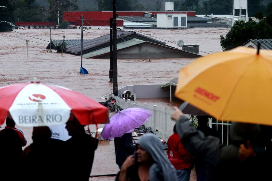 Наводнение в Бразилии
