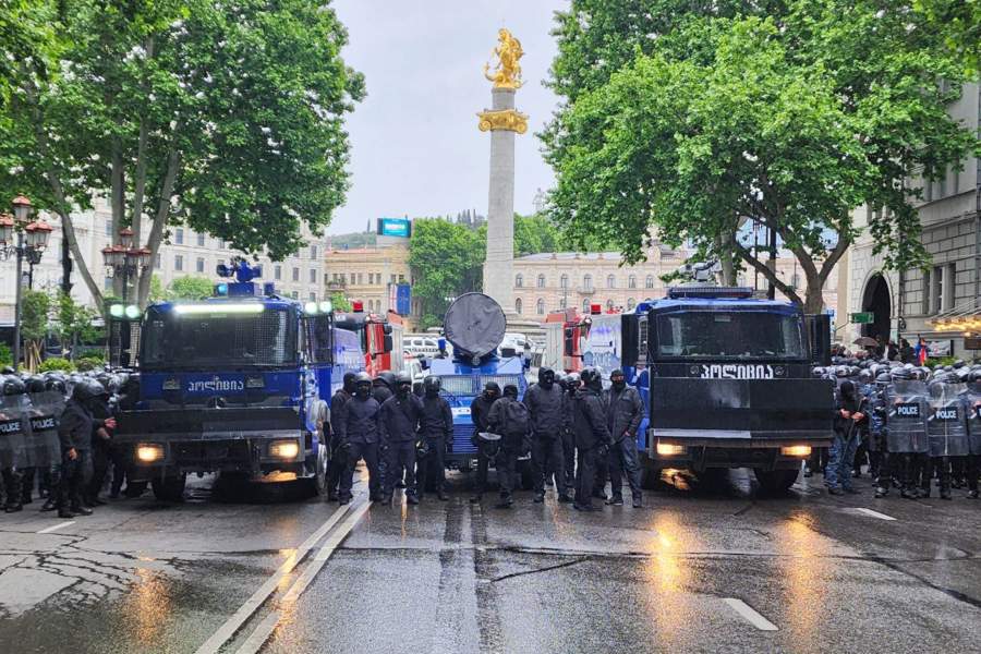 Протесты в Грузии