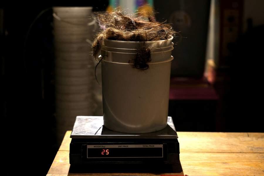 Фильтры из волос для очистки водоемов