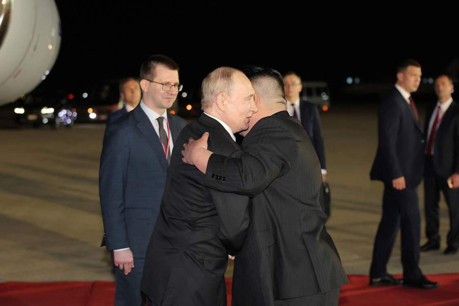 Путин в Северной Корее