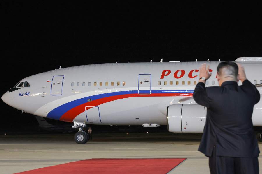 Путин в Северной Корее