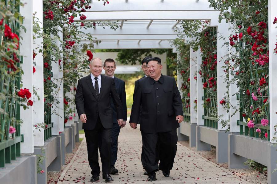 Путин в Северной Корее