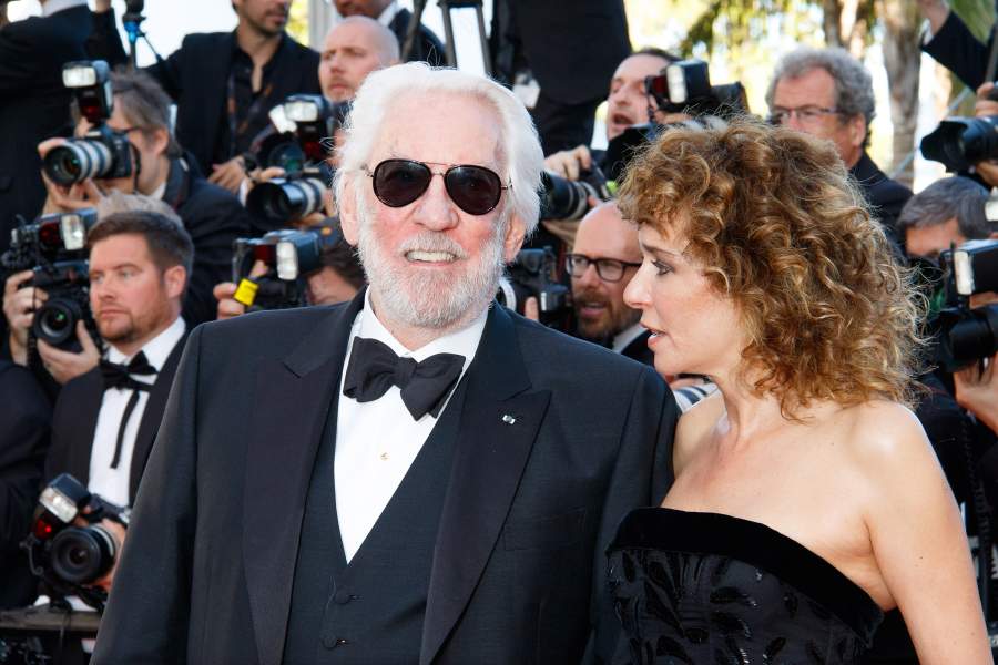 Дональд Сазерленд на церемонии закрытия 69-го Каннского кинофестиваля