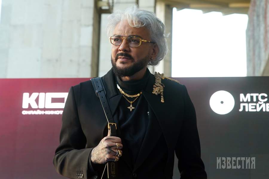 Певец Филипп Киркоров на церемонии вручения национальной кинематографической премии «Ника» за 2022-2023 гг.