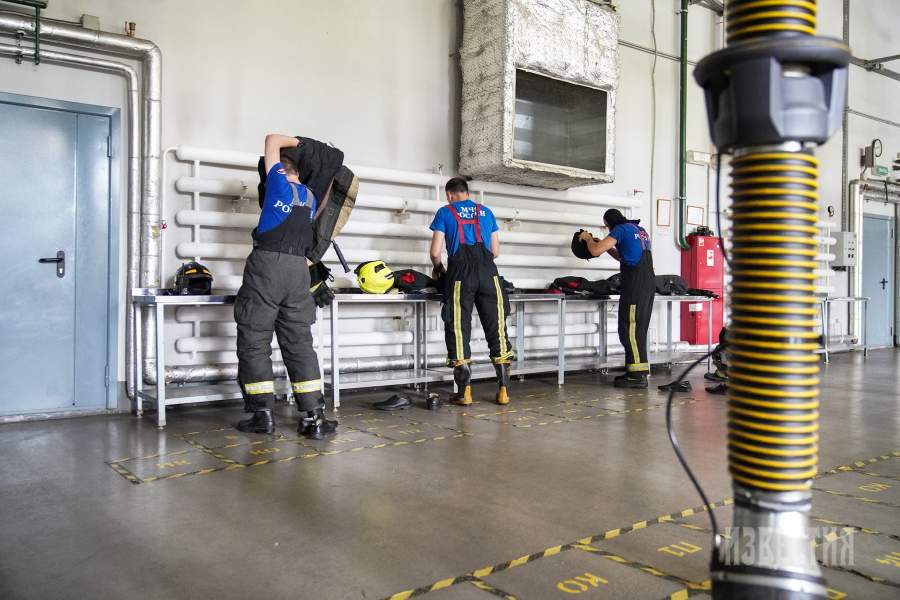 Один день из жизни пожарной части