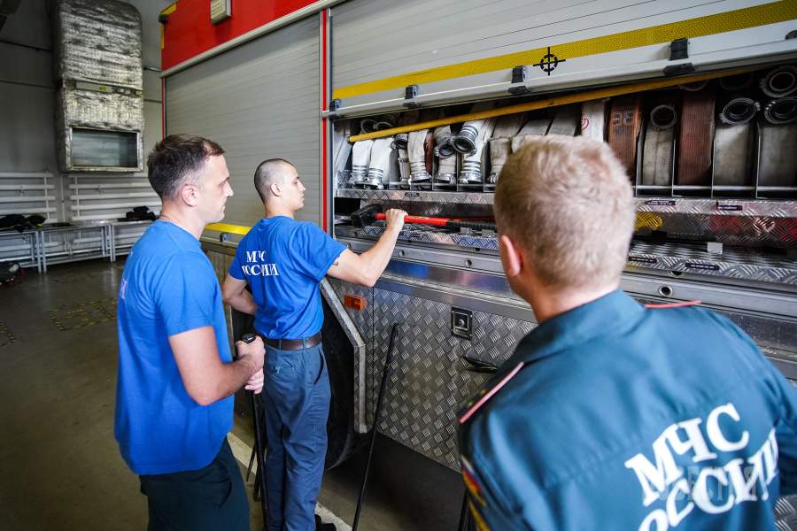Один день из жизни пожарной части