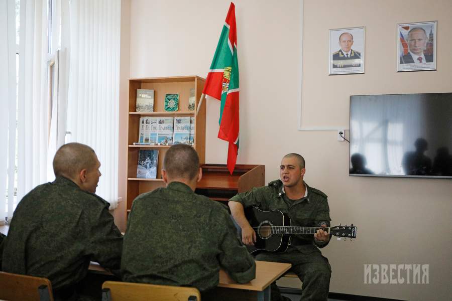 Подготовка военнослужащих Пограничной службы ФСБ РФ