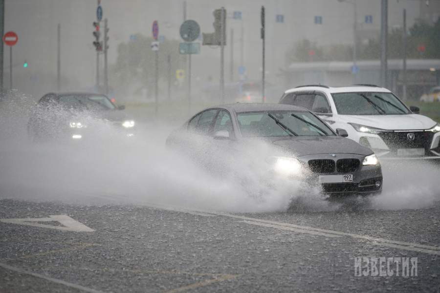 Дождь в Москве
