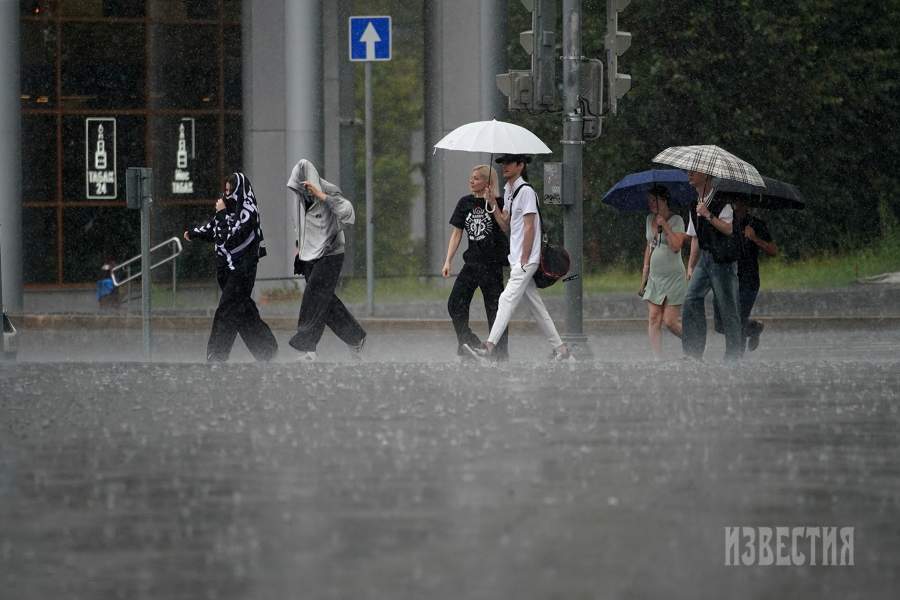 Дождь в Москве