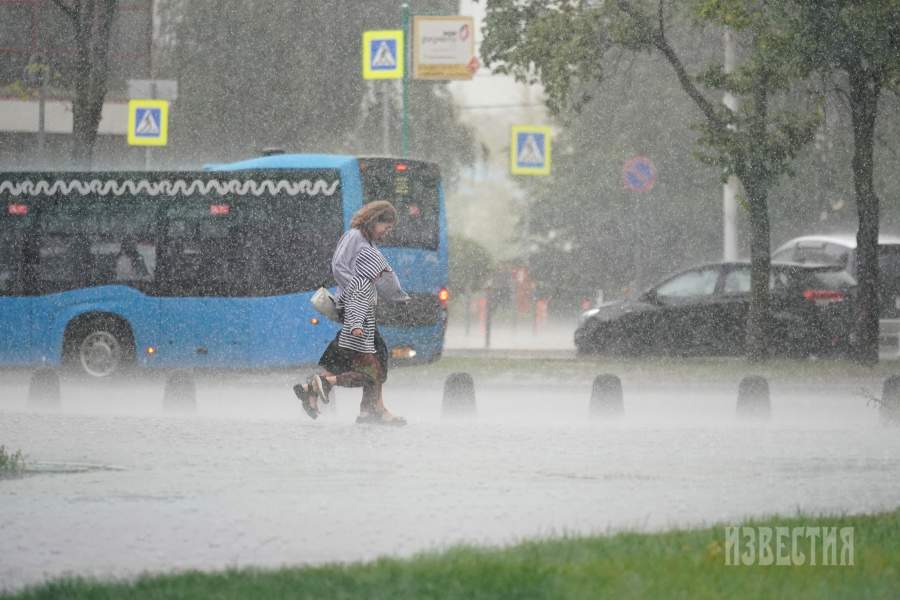 Дождь в Москве