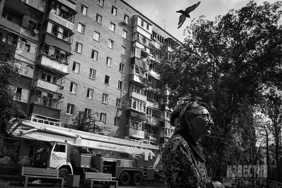 Эвакуированные жители Курской области