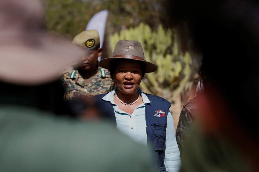 Перевозка слонов в Кении