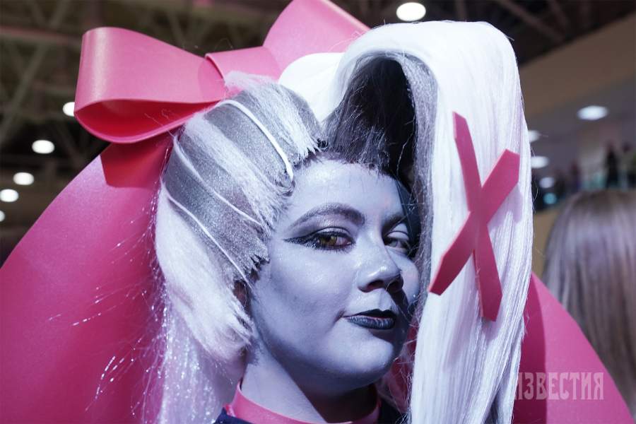 Участница фестиваля поп-культуры «Хомякон» в Москве