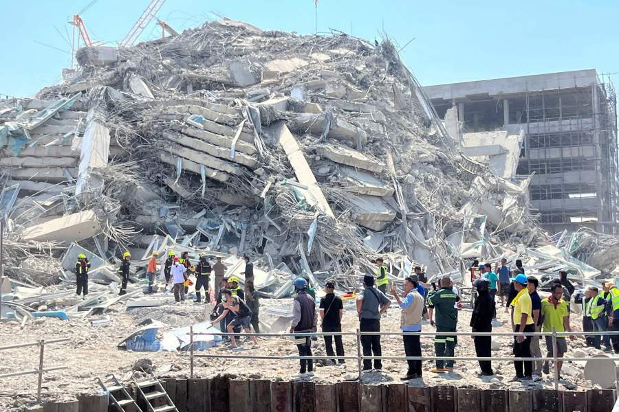 Землетрясение в Таиланде