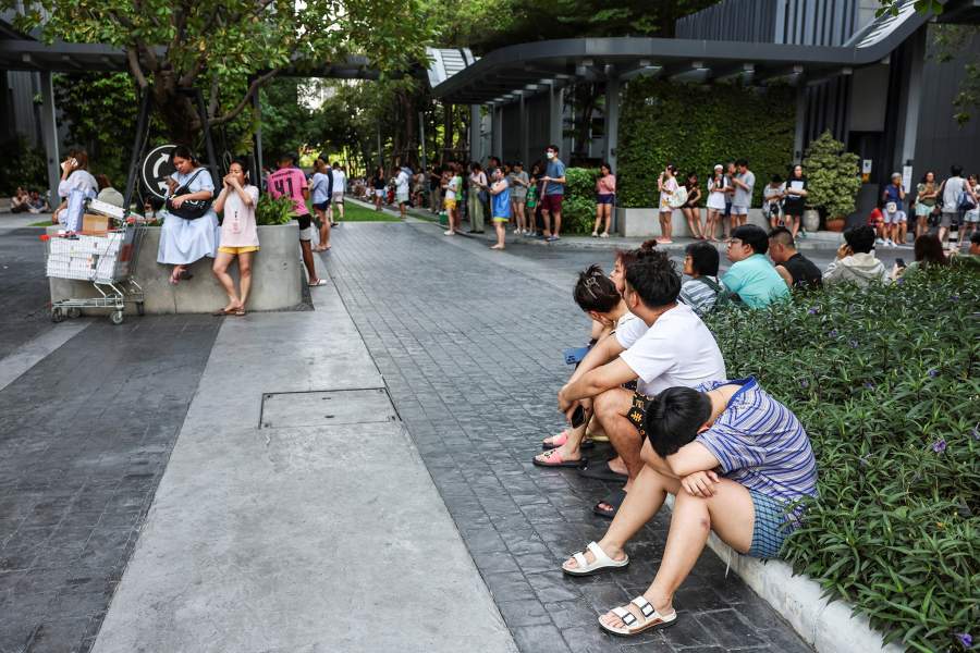 Землетрясение в Таиланде