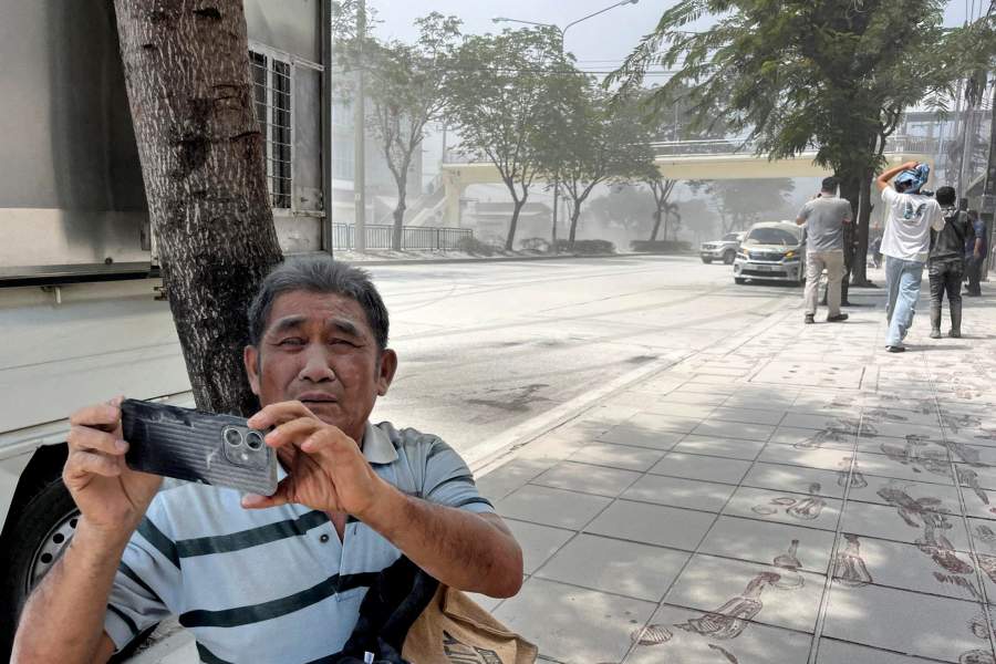 Землетрясение в Таиланде