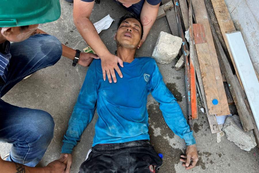 Землетрясение в Таиланде