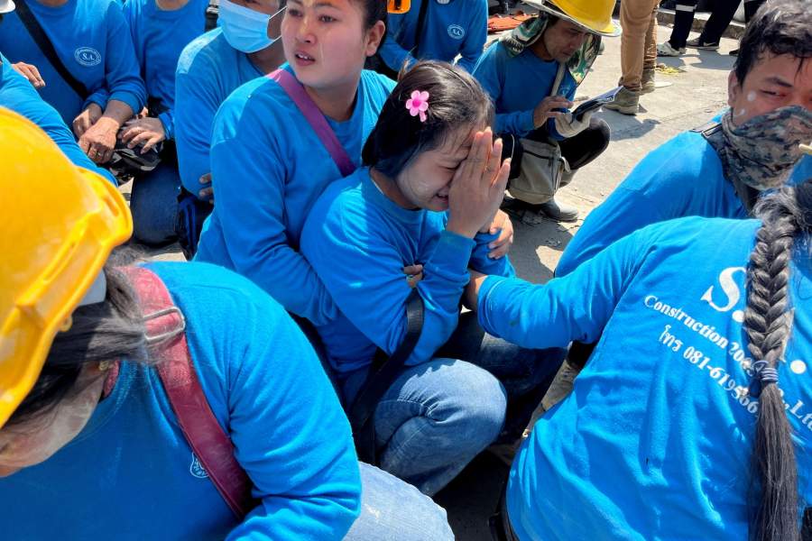 Землетрясение в Таиланде