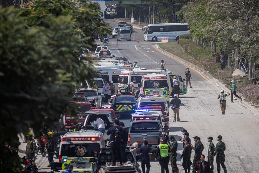 Землетрясение в Таиланде