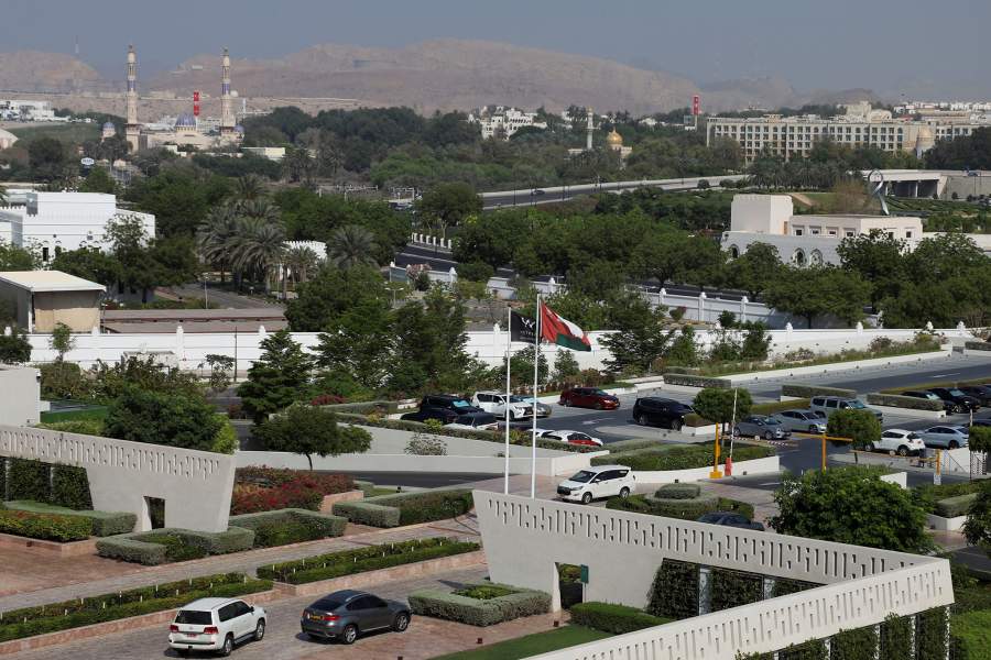 Общий вид Маската перед ожидаемыми переговорами между США и Ираном, Маскат, Оман, 25 апреля 2025 г.