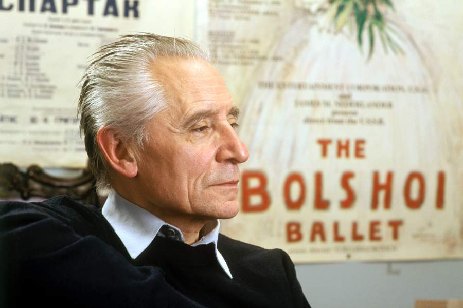 Юрий Николаевич Григорович - главный балетмейстер Большого театра с 1964 по 1995 год. 1994 год