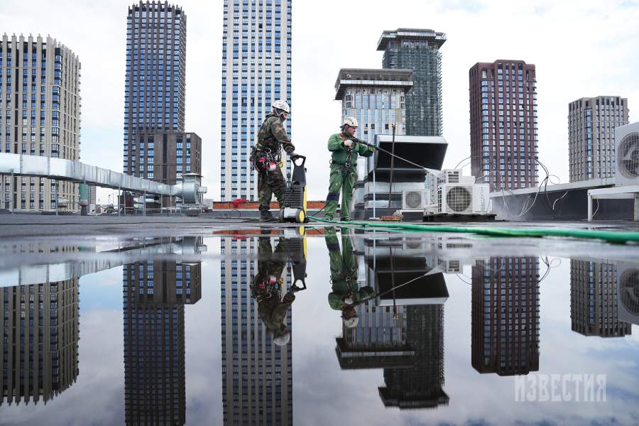 Альпинисты-мойщики