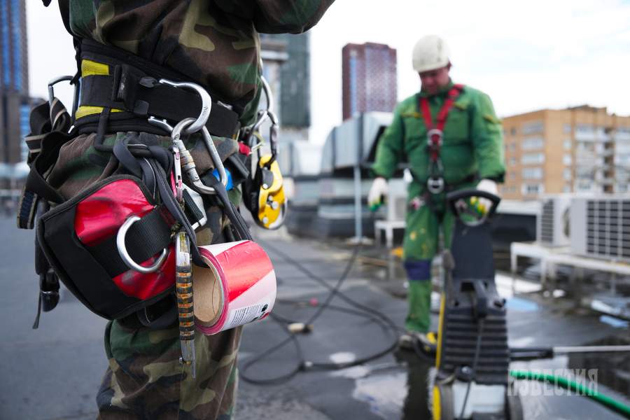 Альпинисты-мойщики