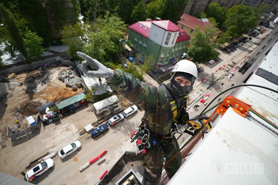 Альпинисты-мойщики