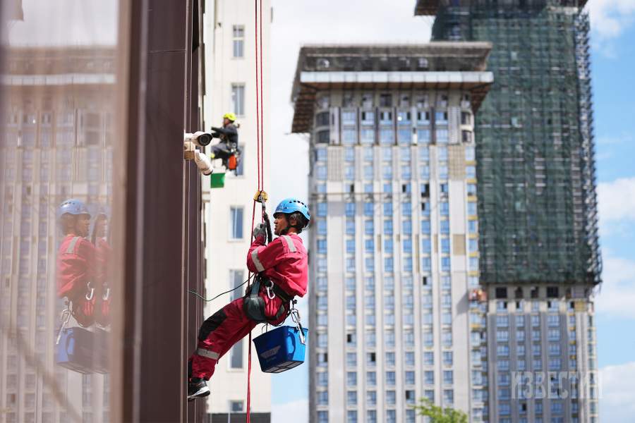 Альпинисты-мойщики