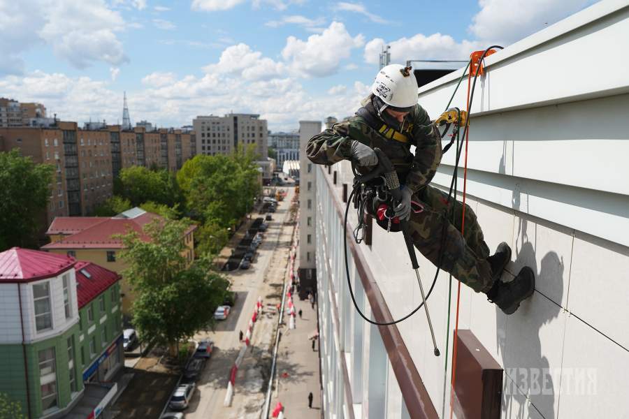 Альпинисты-мойщики