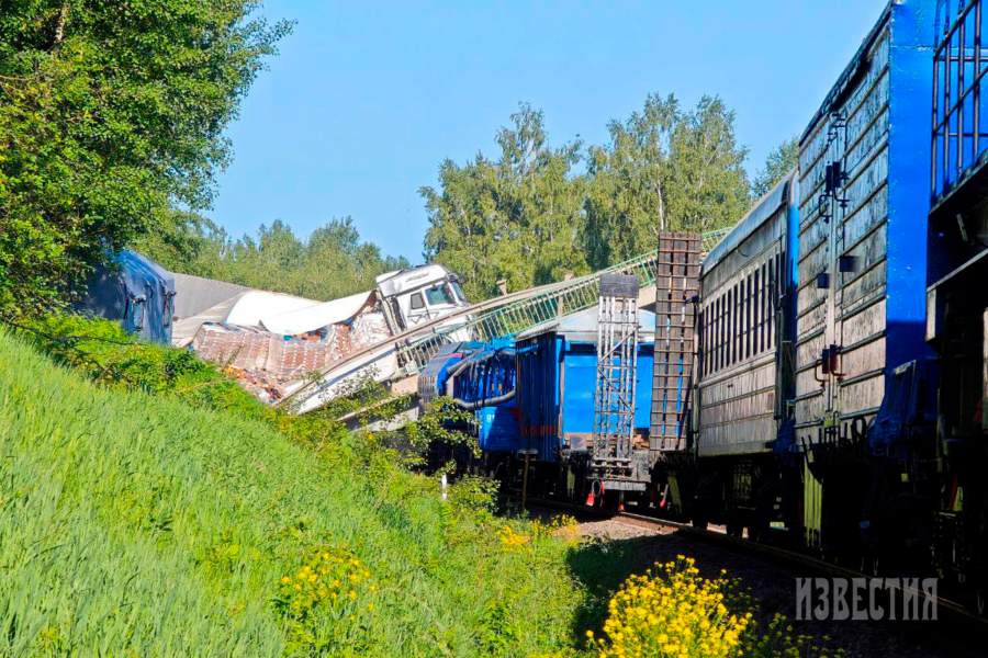 Обрушение моста в Брянске
