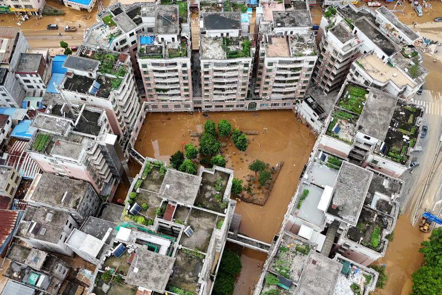 Наводнение в Китае