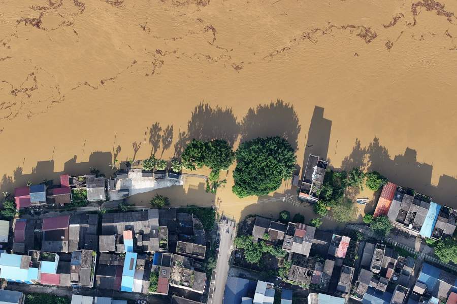 Наводнение в Китае