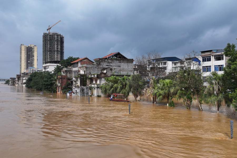 Наводнение в Китае