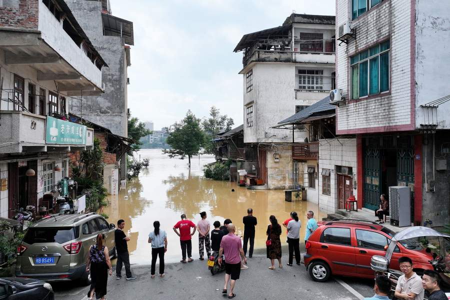 Наводнение в Китае