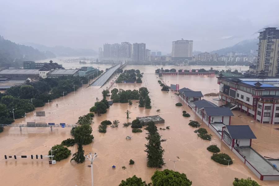 Наводнение в Китае