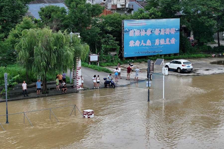 Наводнение в Китае