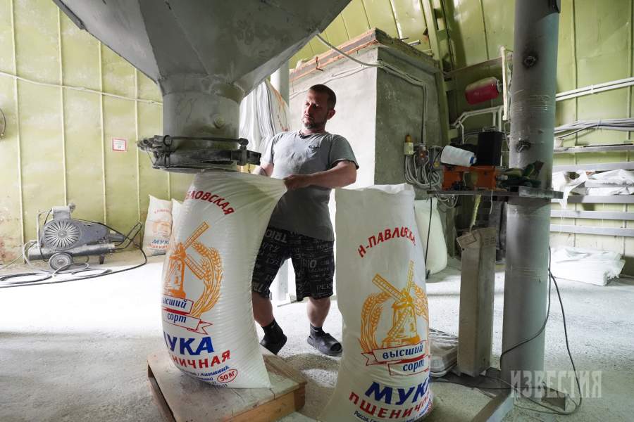 Уборка зерна в Ставропольском крае