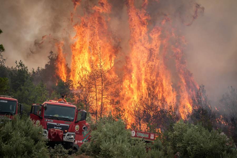 Пожары в Турции
