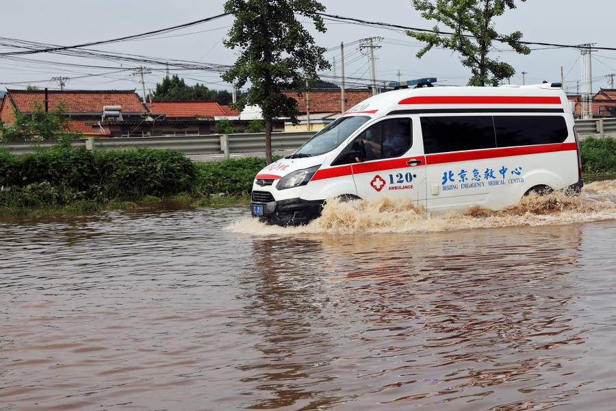 Наводнение в Пекине