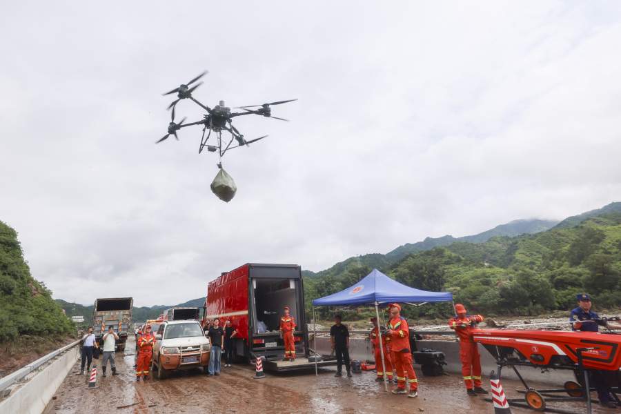 Наводнение в Пекине