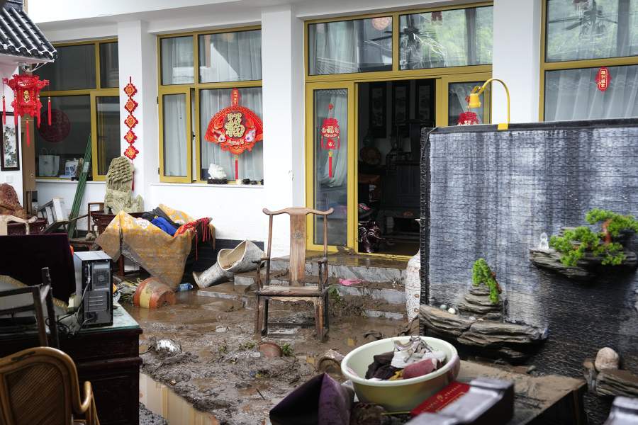 Наводнение в Пекине