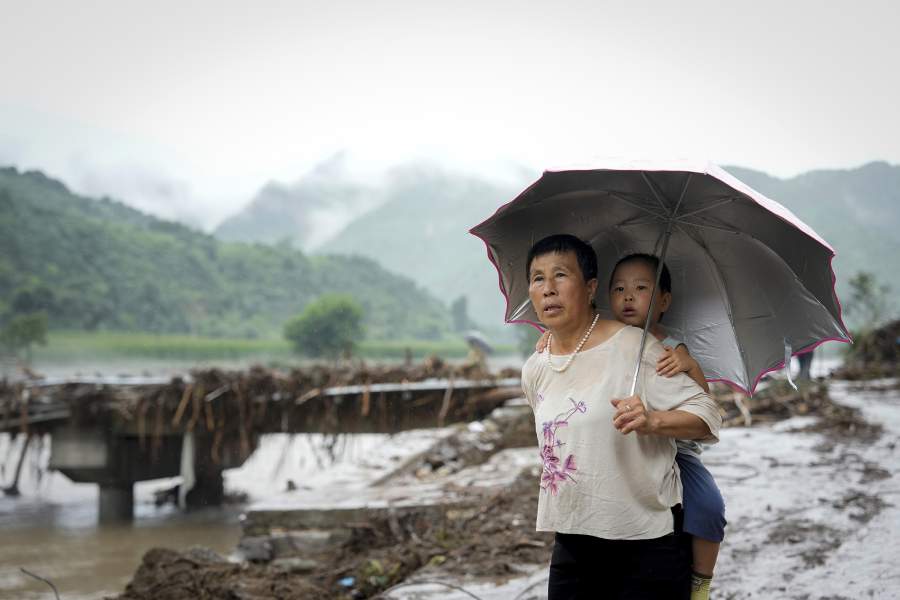 Наводнение в Пекине