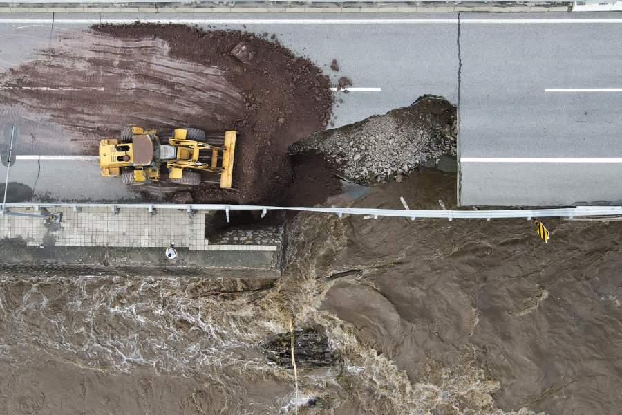 Наводнение в Пекине