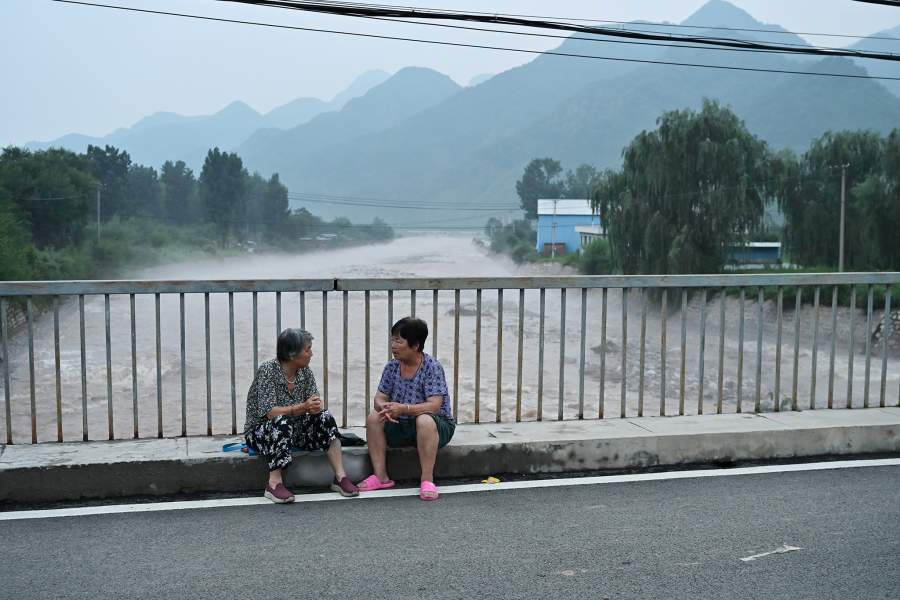 Наводнение в Пекине