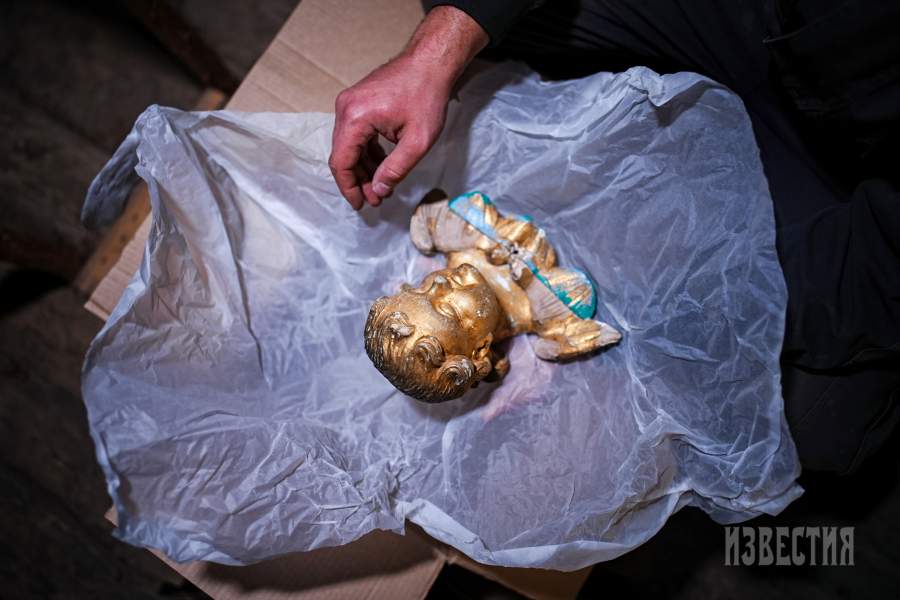 Никола-Высока. Детали иконостаса