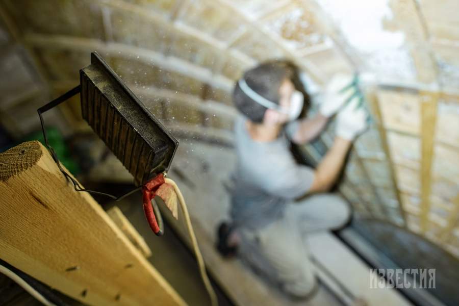 Иконостас, студент Абрамцево